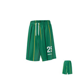 Basketball Shorts Lines - Green